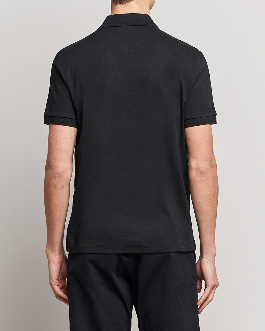 Heren | Polo's | Lacoste | Pima Interlock Piké Black