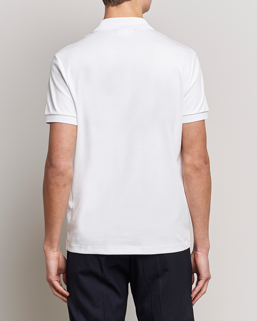 Heren | Poloshirts met korte mouwen | Lacoste | Pima Interlock Piké White