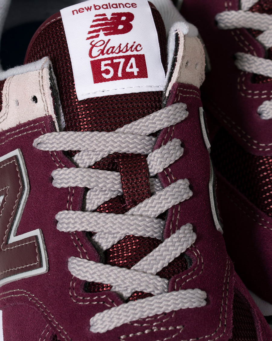 Heren | New Balance 574 Sneaker Burgundy | New Balance | 574 Sneaker Burgundy
