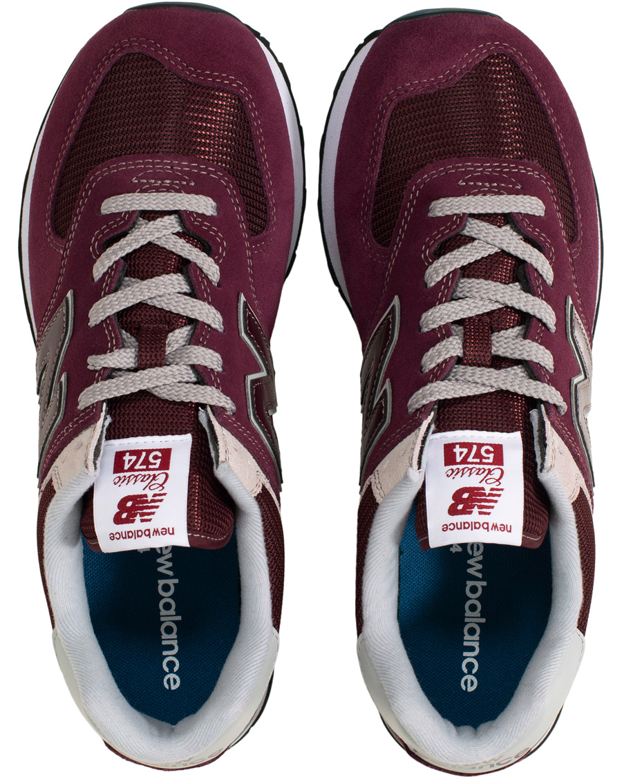 Heren | New Balance 574 Sneaker Burgundy | New Balance | 574 Sneaker Burgundy