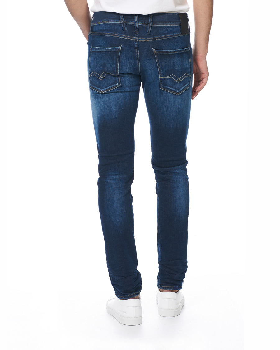 Heren | Jeans | Replay | Anbass Hyperflex Bio Jeans Medium Blue
