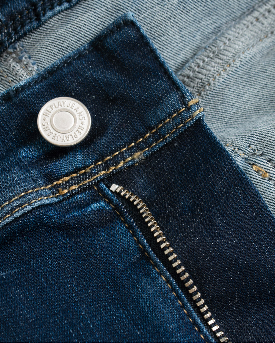 Heren | Jeans | Replay | Anbass Hyperflex Bio Jeans Medium Blue