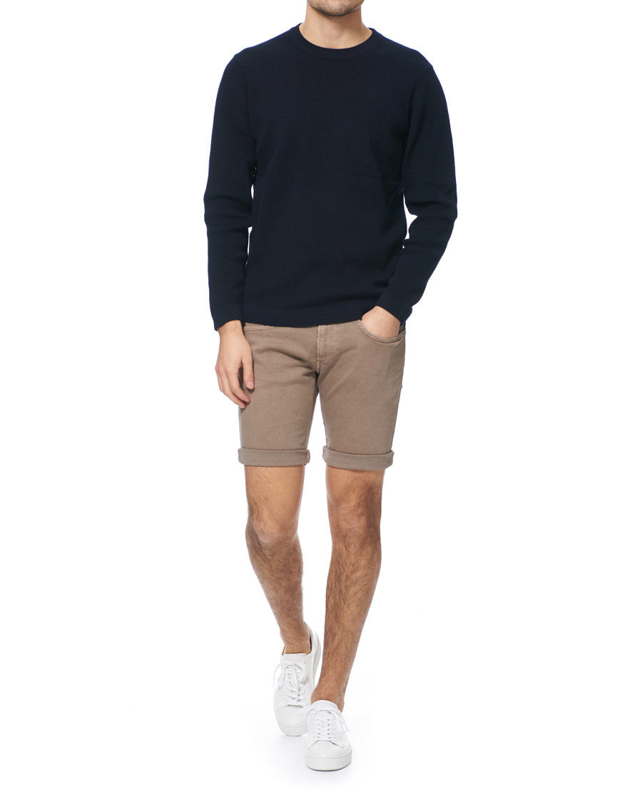 Heren | Korte broek | Replay | Anbass Hyperflex Jeans Shorts Sand