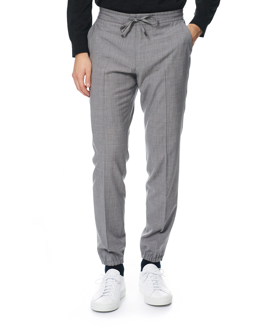 Heren | Pakken | Z Zegna | Techmerino Washable Wool Suit Light Grey