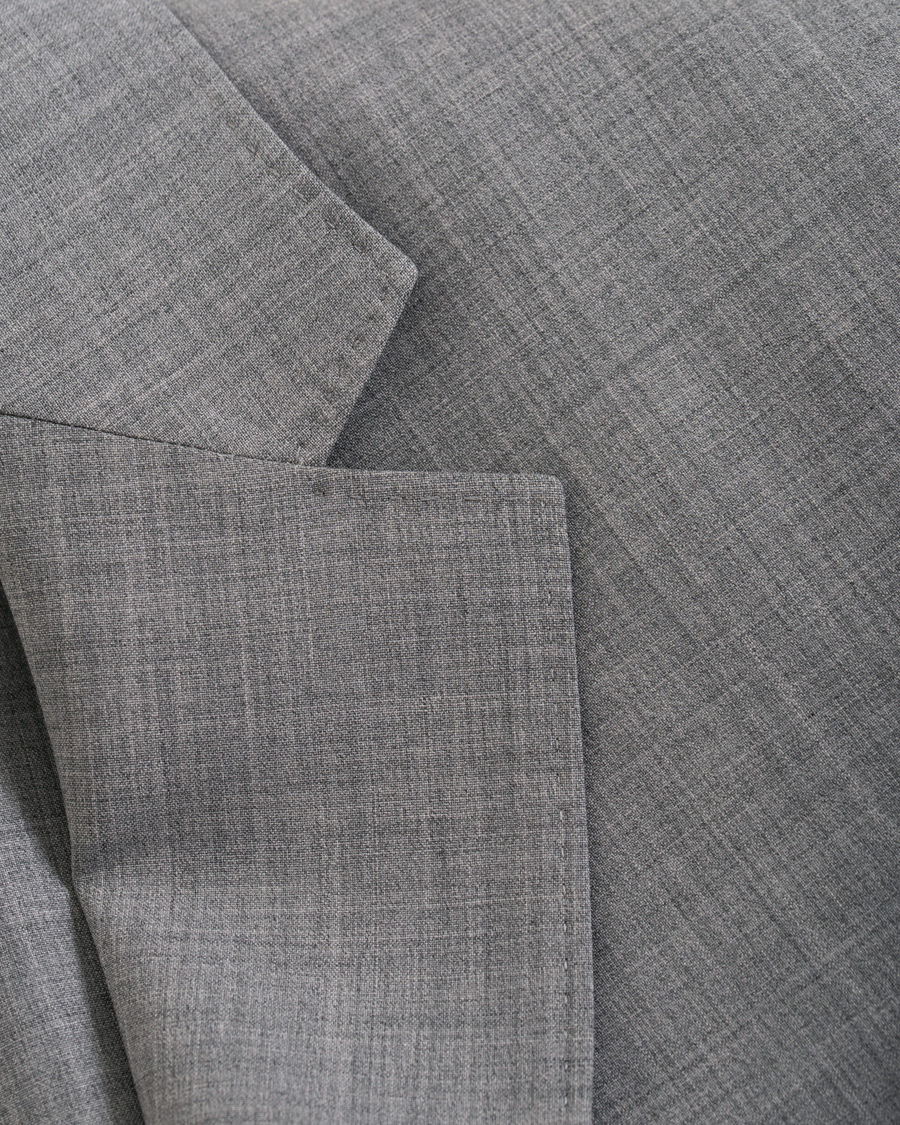 Heren | Pakken | Z Zegna | Techmerino Washable Wool Suit Light Grey