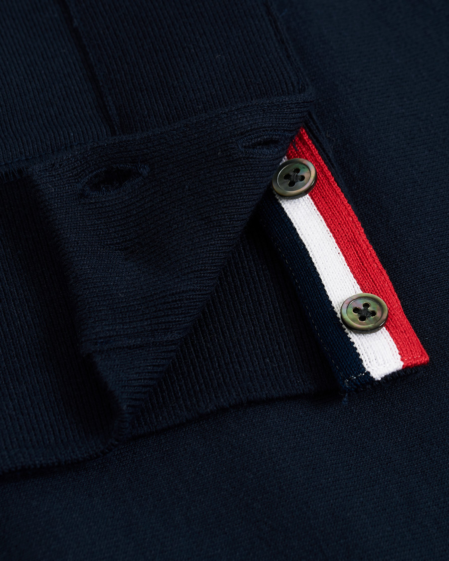 Heren | Truien | Thom Browne | 4 Bar Classic Sweatshirt Navy