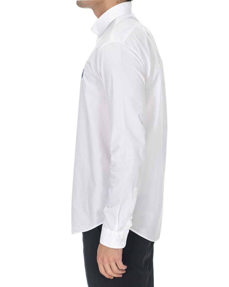 Heren | Overhemden | KENZO | Casual Fit Crest Shirt White