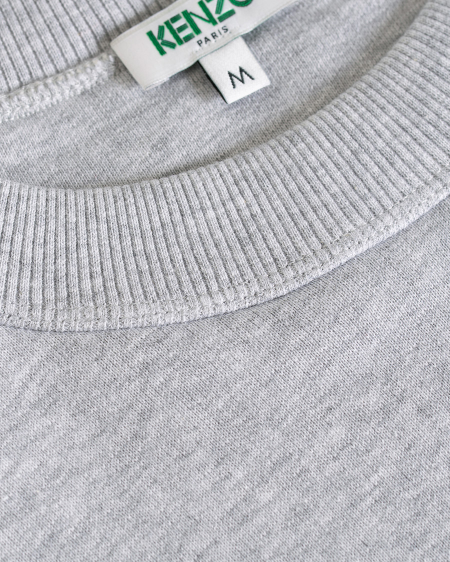 Heren | Truien | KENZO | Paris Crew Neck Sweatshirt Grey Melange