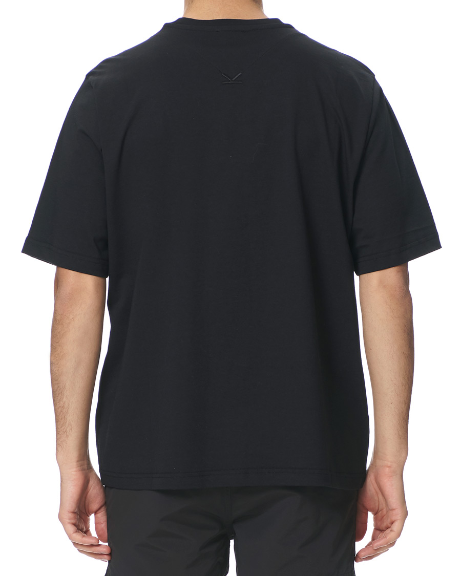 Heren | T-shirts | KENZO | Oversized Paris Crew Neck Tee Black