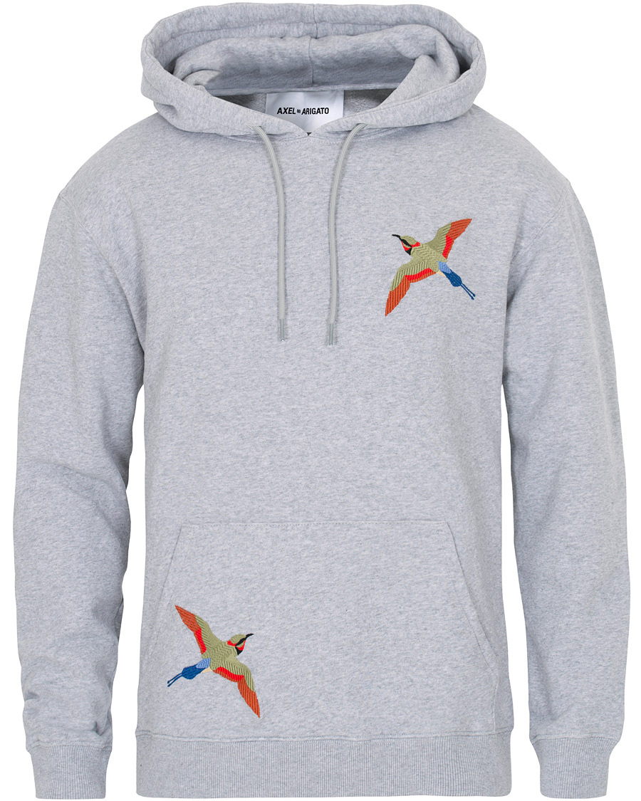 Heren | Truien | Axel Arigato | Bird Hoodie Pale Grey Melange
