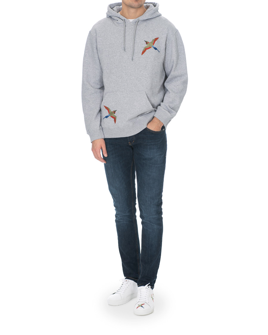 Heren | Truien | Axel Arigato | Bird Hoodie Pale Grey Melange