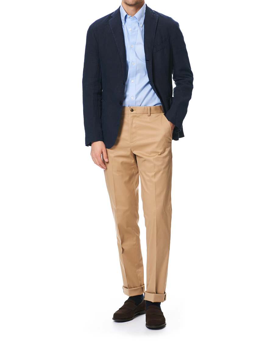 Heren | Overhemden | Brooks Brothers | Regent Fit Button Down Sport Shirt Light Blue