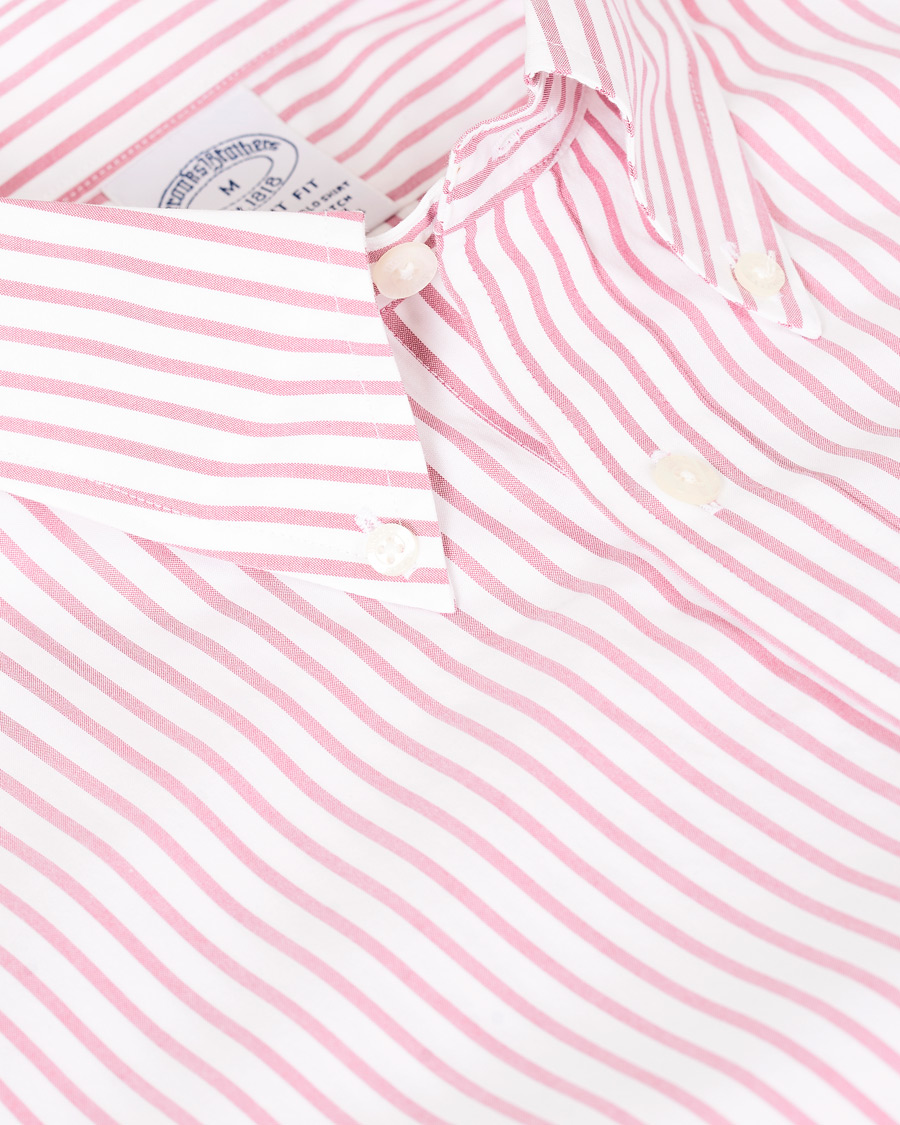 Heren | Overhemden | Brooks Brothers | Regent Fit Non Iron Sport Button Down Shirt Red
