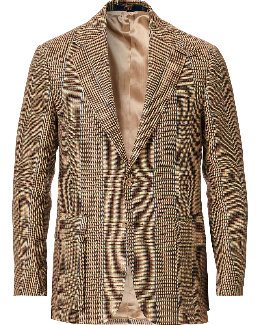 Heren | Blazers | Polo Ralph Lauren | RL 67 Glencheck Blazer Brown