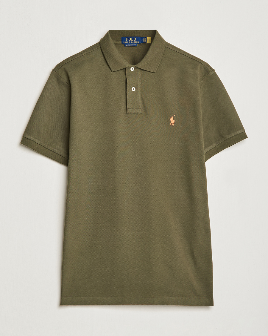 Heren | Polo's | Polo Ralph Lauren | Custom Slim Fit Polo Canopy Olive