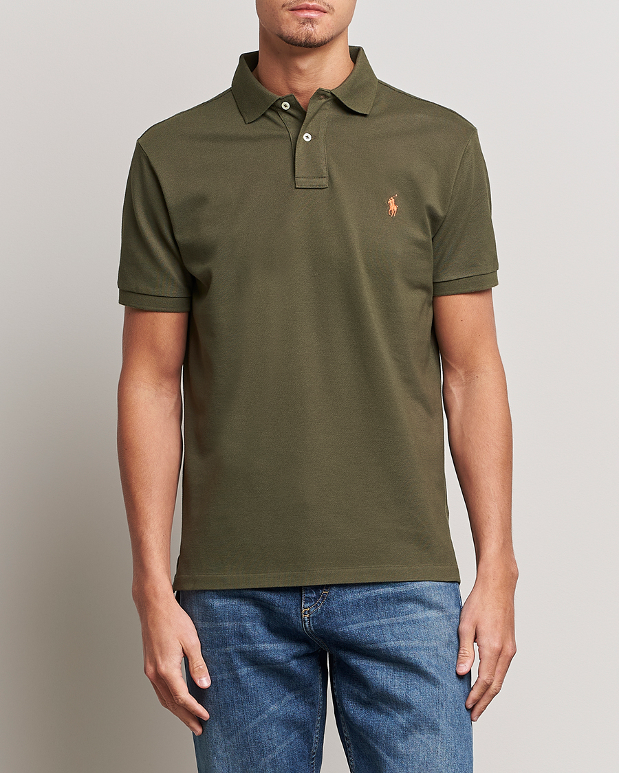 Heren | Polo's | Polo Ralph Lauren | Custom Slim Fit Polo Canopy Olive