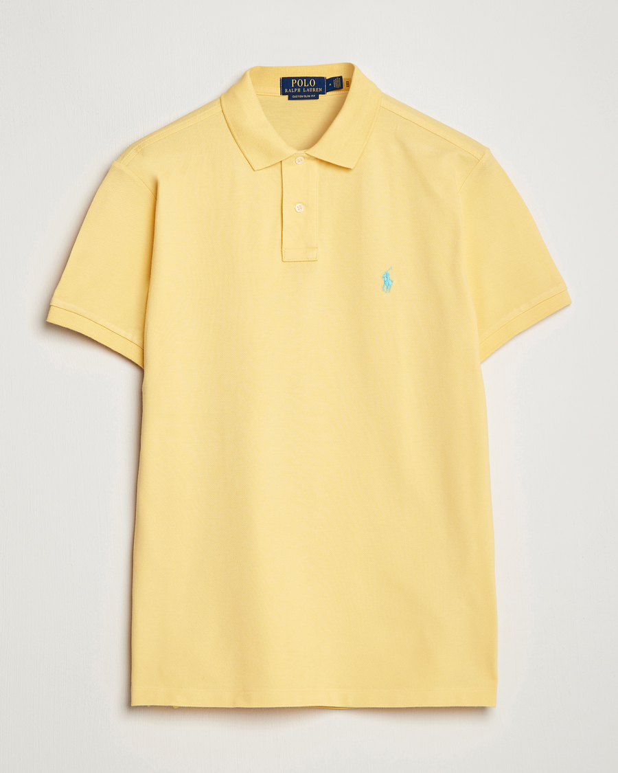 Heren | Polo's | Polo Ralph Lauren | Custom Slim Fit Polo Corn Yellow