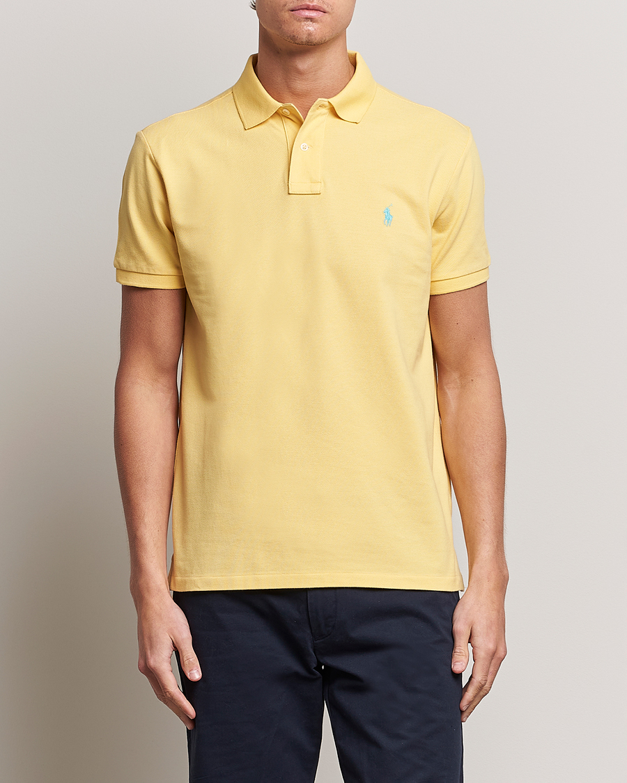 Heren | Polo's | Polo Ralph Lauren | Custom Slim Fit Polo Corn Yellow
