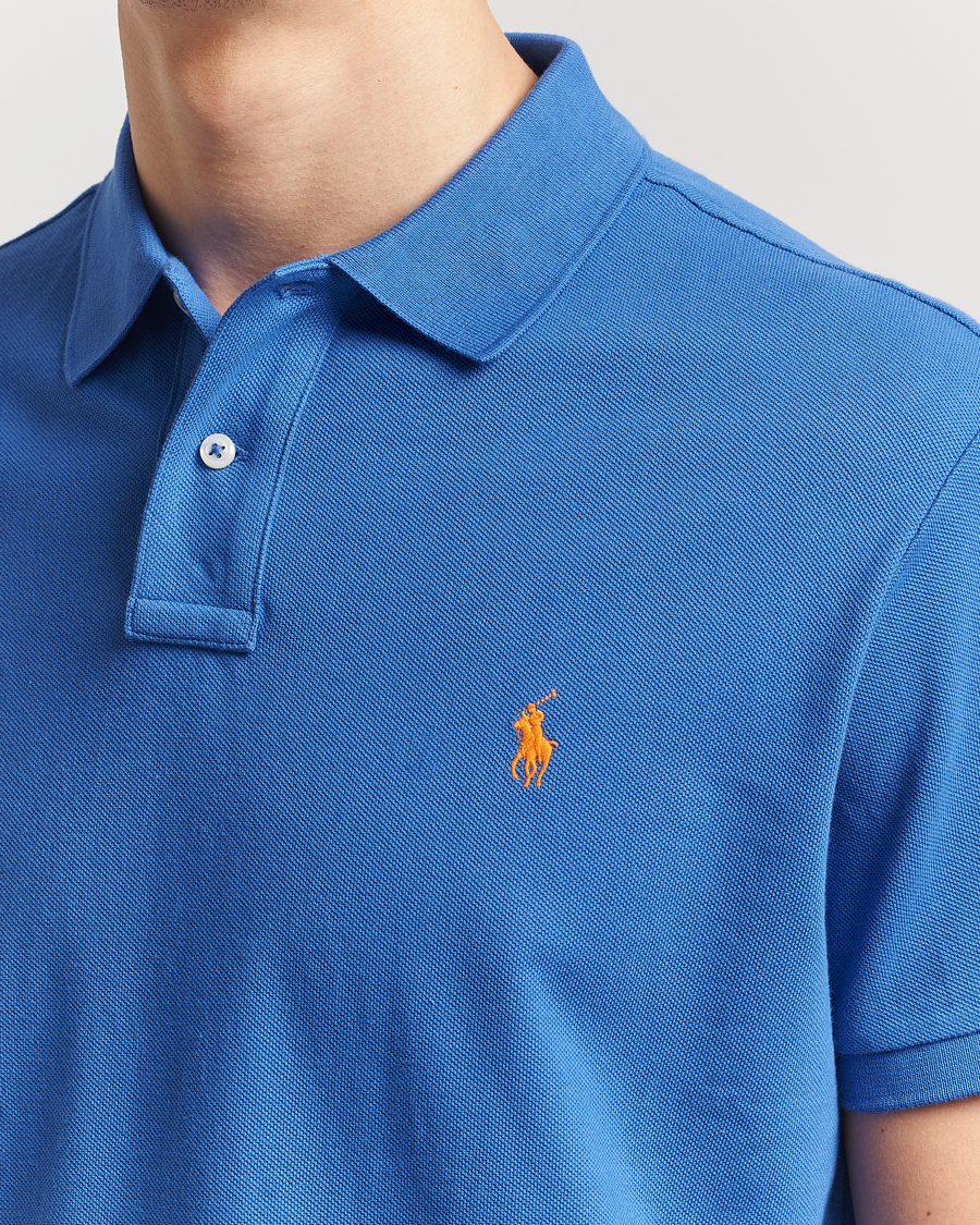Heren | Polo's | Polo Ralph Lauren | Custom Slim Fit Polo New Iris Blue