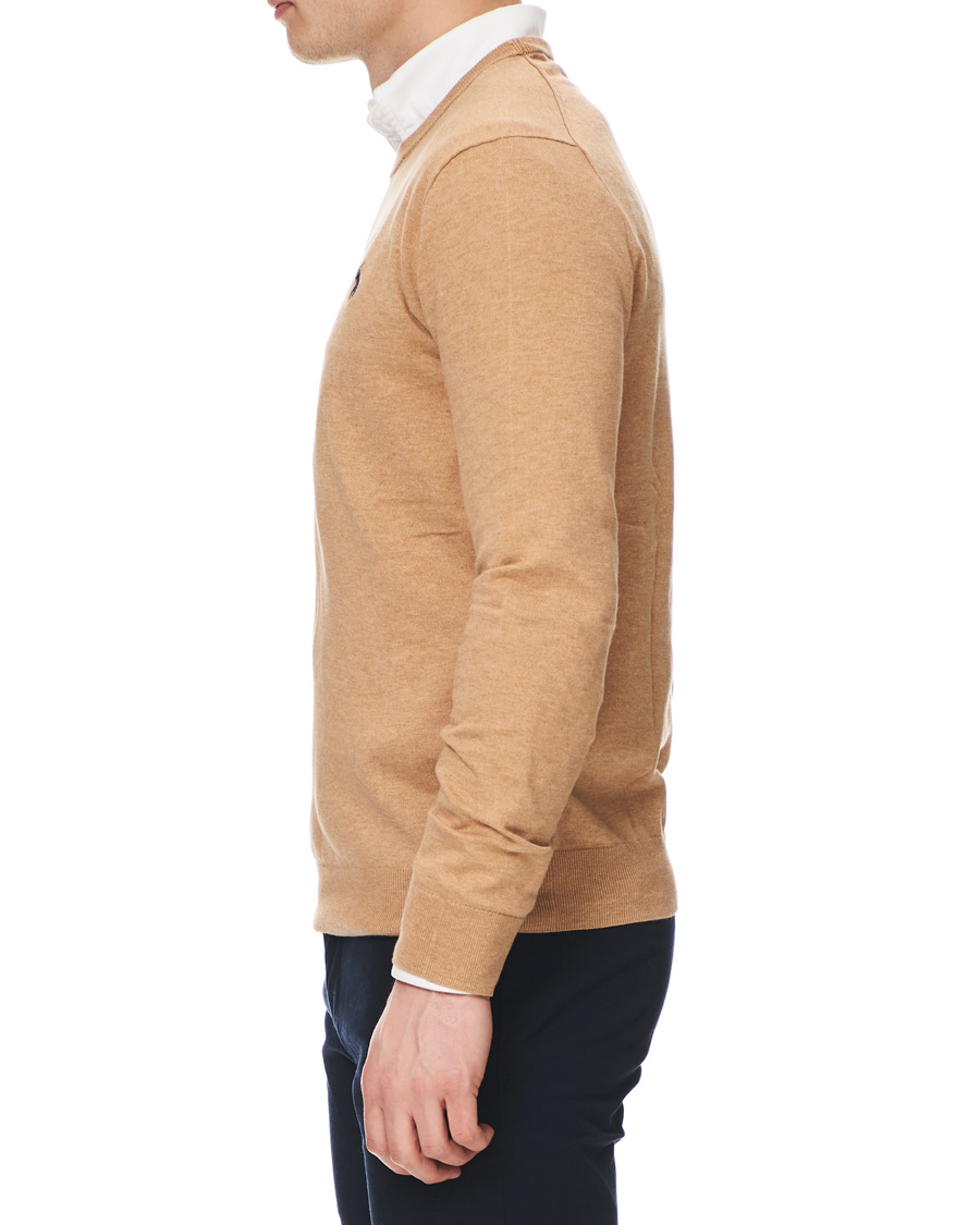 Heren | Truien | Polo Ralph Lauren | Pima Cotton Crew Neck Pullover Camel Melange