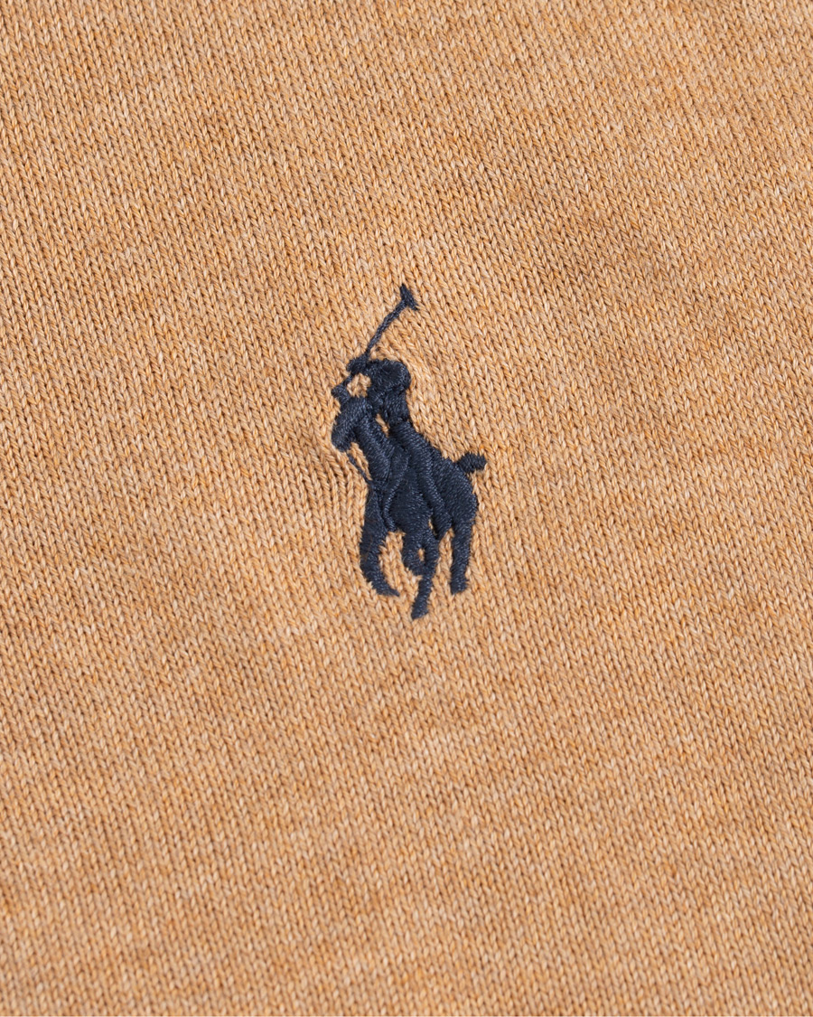 Heren | Truien | Polo Ralph Lauren | Pima Cotton Crew Neck Pullover Camel Melange