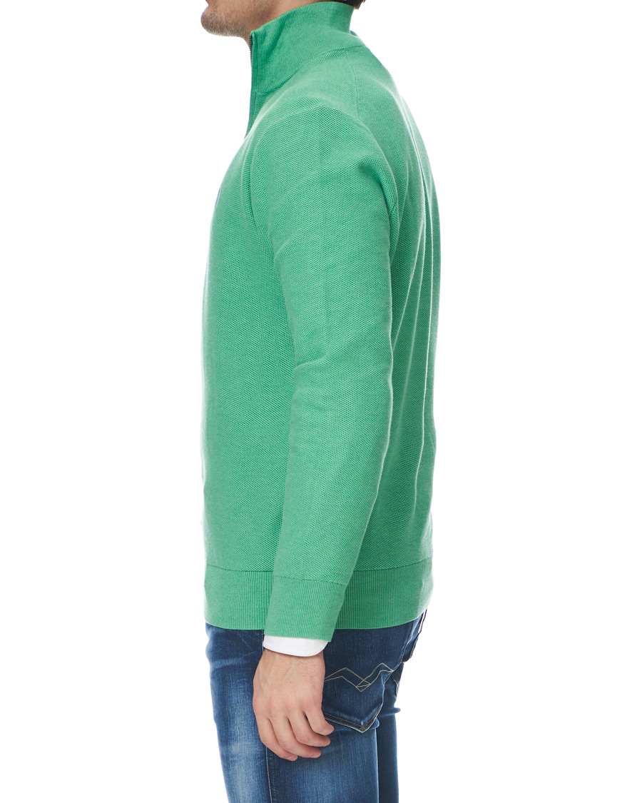 Heren | Truien | Polo Ralph Lauren | Texture Half Zip Green Heather