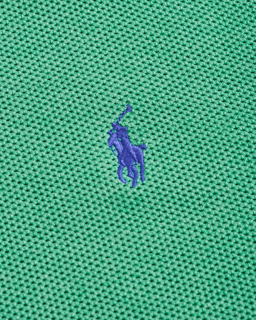 Heren | Truien | Polo Ralph Lauren | Texture Half Zip Green Heather