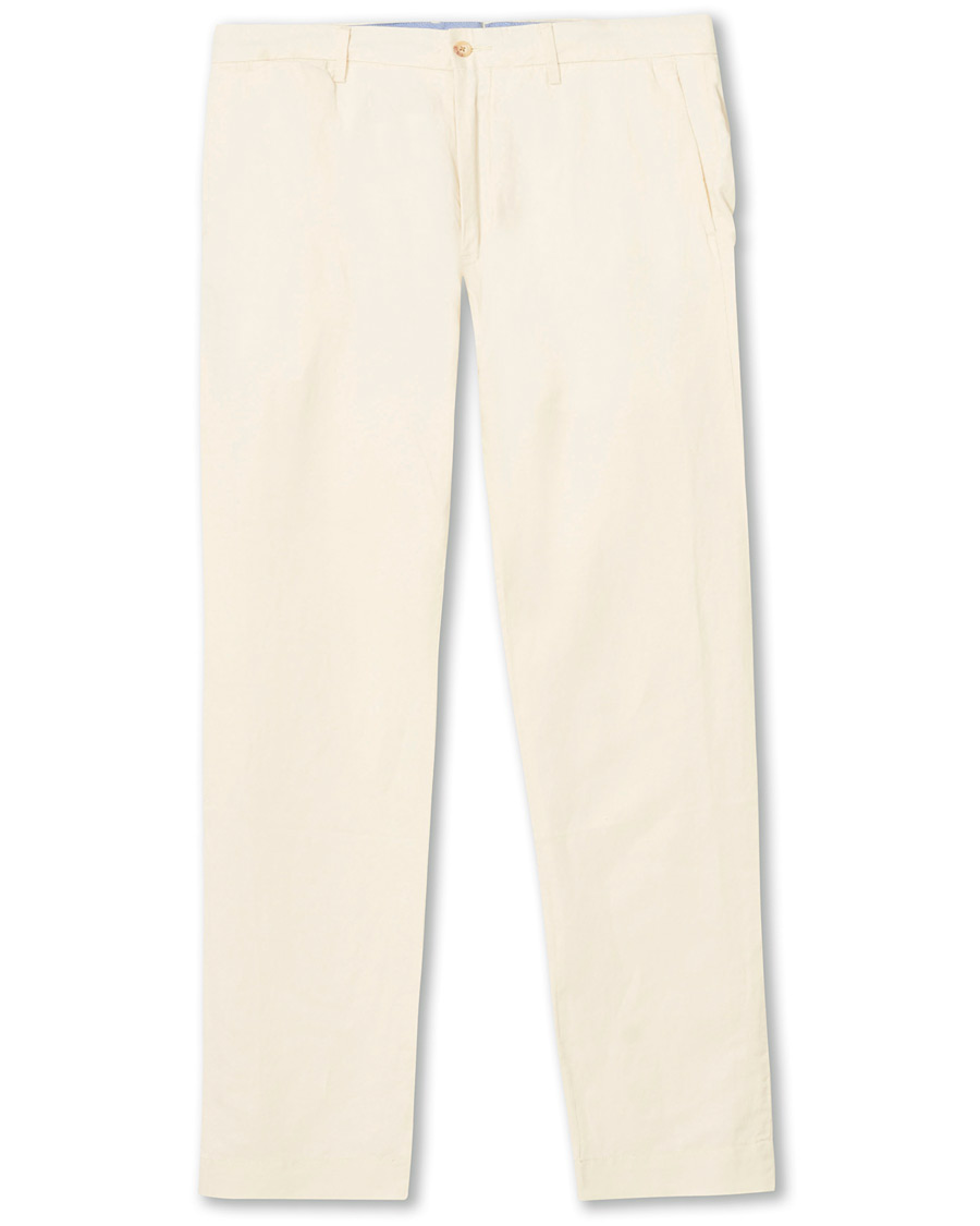 Heren | Broeken | Polo Ralph Lauren | Newport Linen Trousers Andover Cream