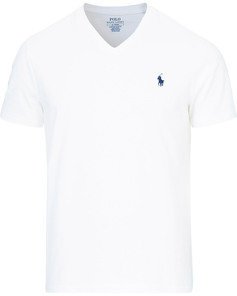 Heren | T-shirts | Polo Ralph Lauren | V-Neck Tee White