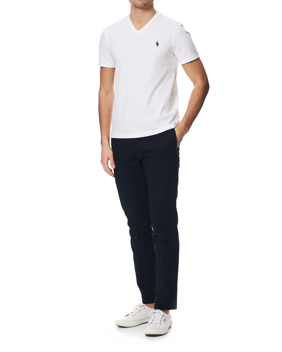 Heren | T-shirts | Polo Ralph Lauren | V-Neck Tee White