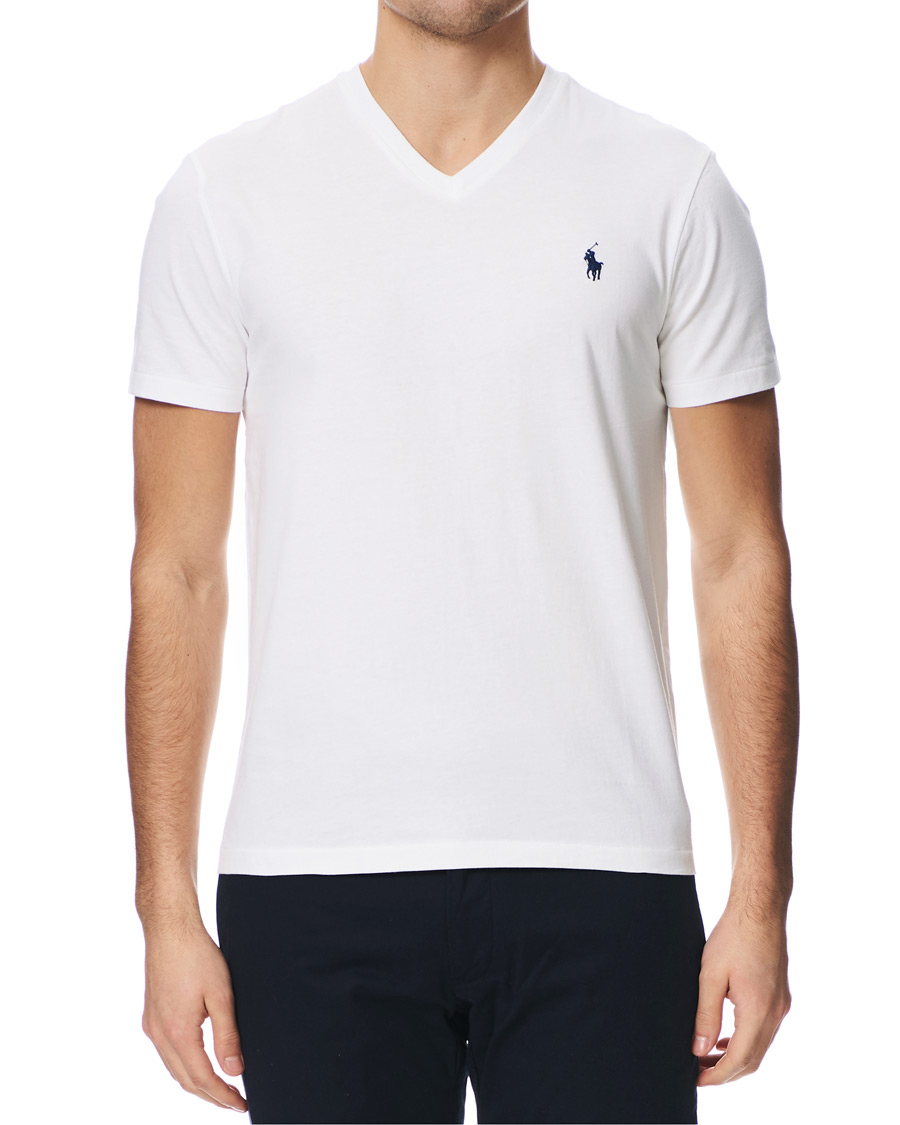Heren | T-shirts | Polo Ralph Lauren | V-Neck Tee White