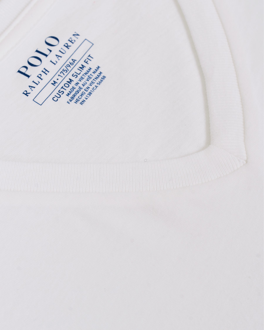 Heren | T-shirts | Polo Ralph Lauren | V-Neck Tee White