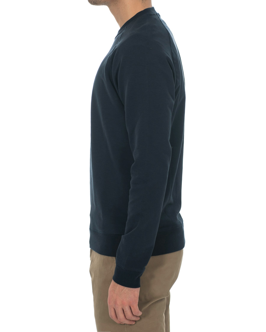 Heren | Truien | NN07 | Robin Logo Crew Neck Sweatshirt Navy