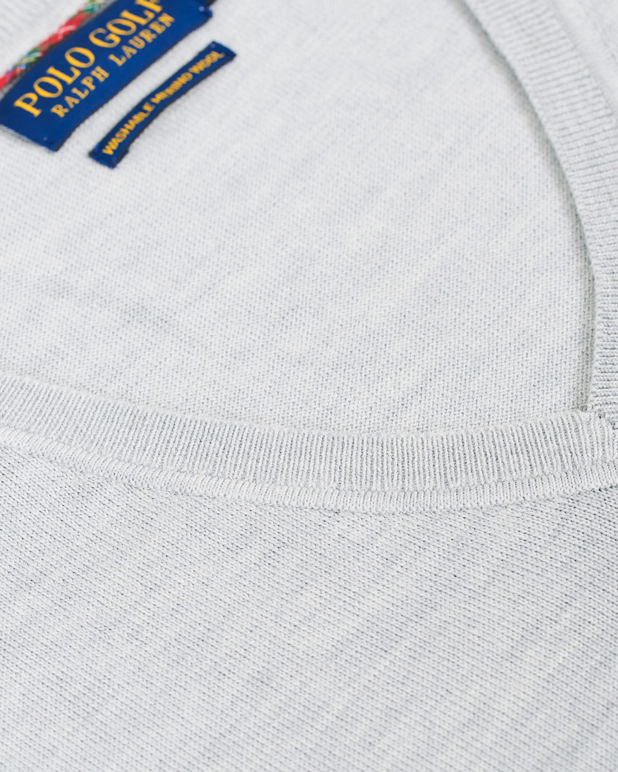 Heren | Truien | Polo Ralph Lauren Golf | Merino Wool Sweater Light Pebble Heather