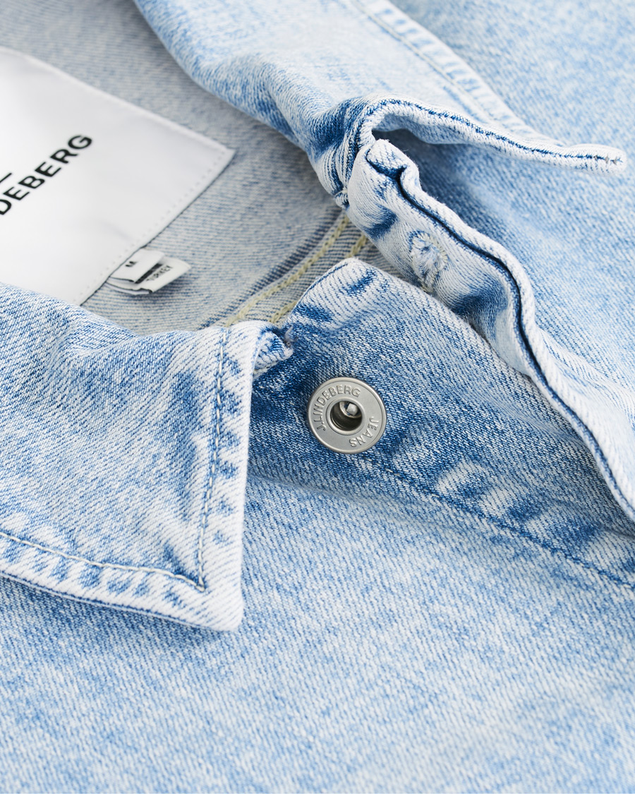 Heren | Jassen | J.Lindeberg | Cam Epic Denim Jacket Light Wash