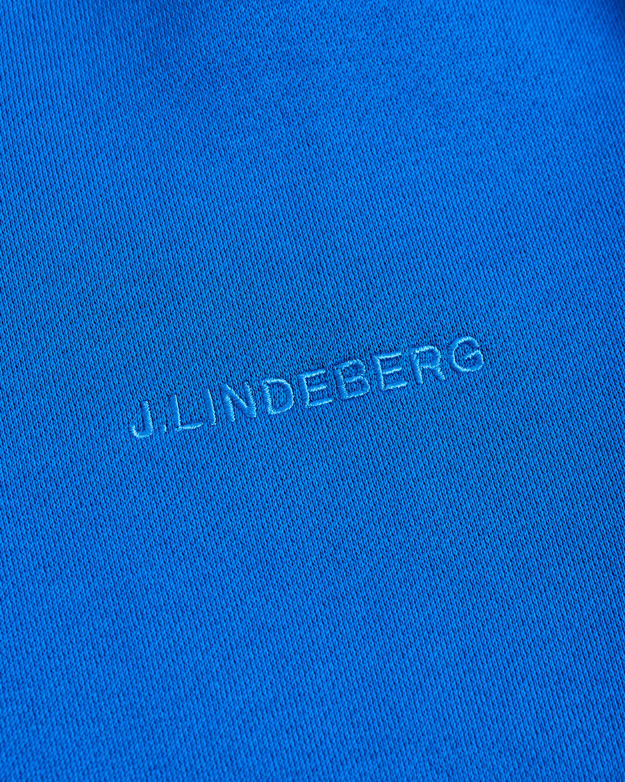 Heren | Truien | J.Lindeberg | Throw Crew Neck Sweatshirt Yale Blue