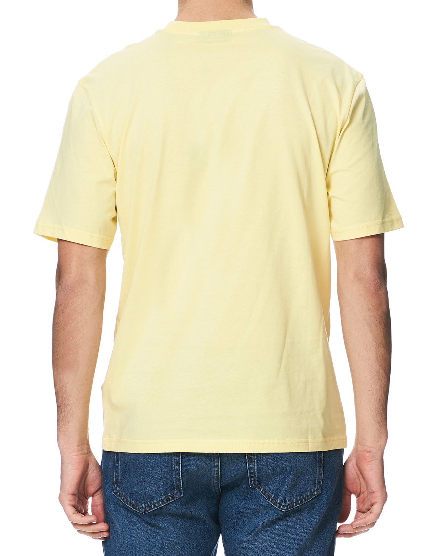Heren | T-shirts | J.Lindeberg | Dale Distinct Future Archive Crew Neck Tee Yellow
