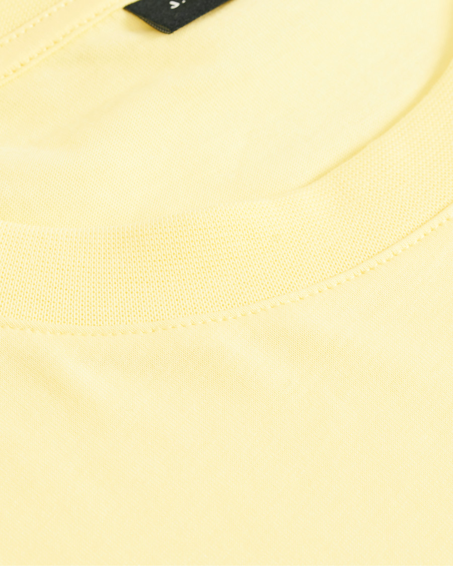 Heren | T-shirts | J.Lindeberg | Dale Distinct Future Archive Crew Neck Tee Yellow
