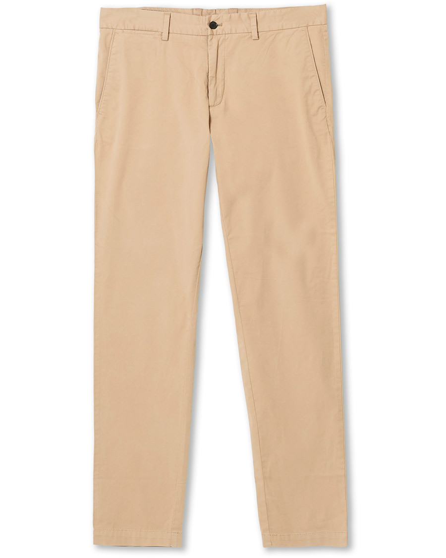 Heren | Broeken | J.Lindeberg | Chaze Super Satin Stretch Chinos Beige