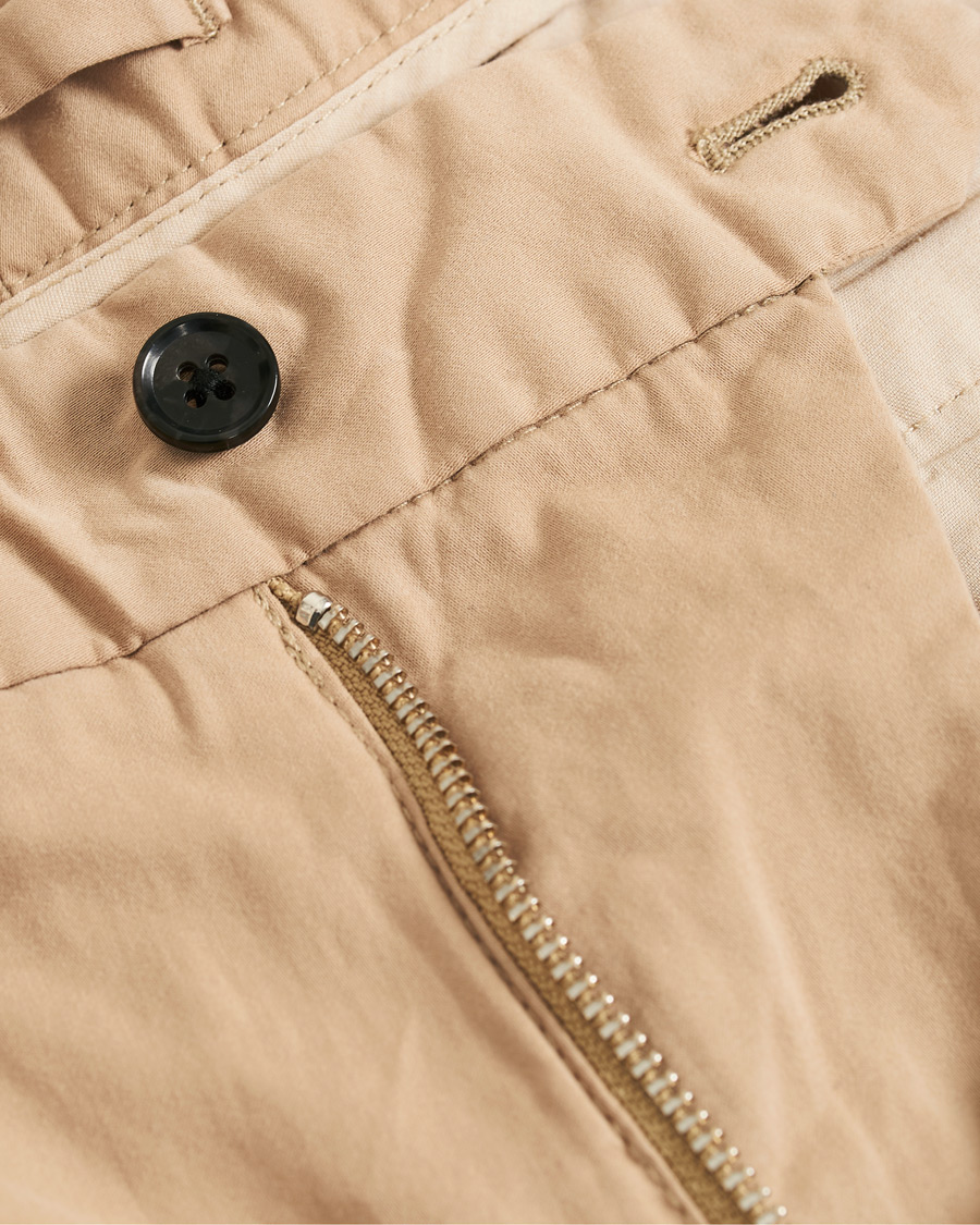 Heren | Broeken | J.Lindeberg | Chaze Super Satin Stretch Chinos Beige