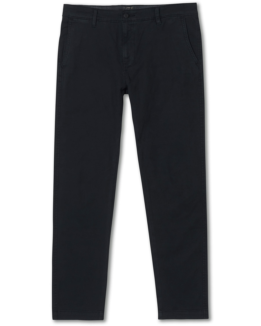 Heren | Broeken | Levi's | Garment Dyed Stretch Chino Mineral Black