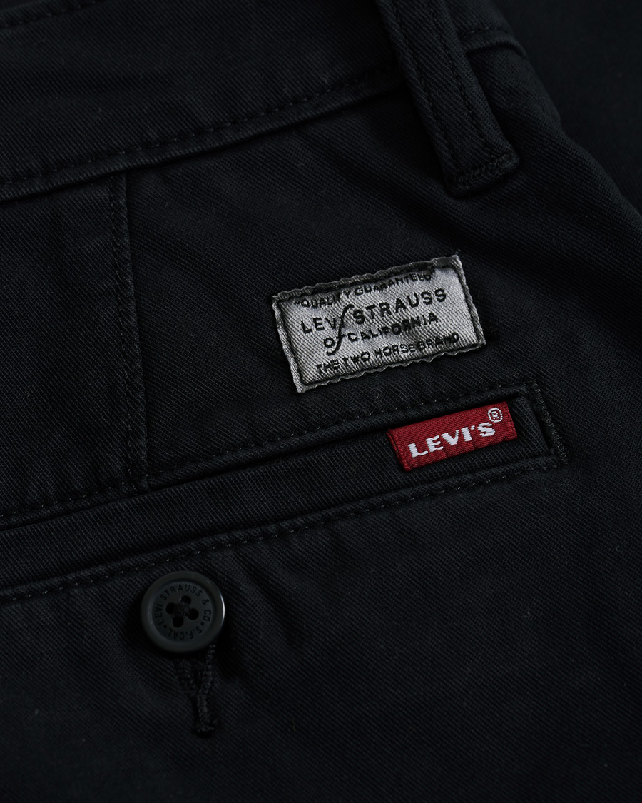 Heren | Broeken | Levi's | Garment Dyed Stretch Chino Mineral Black