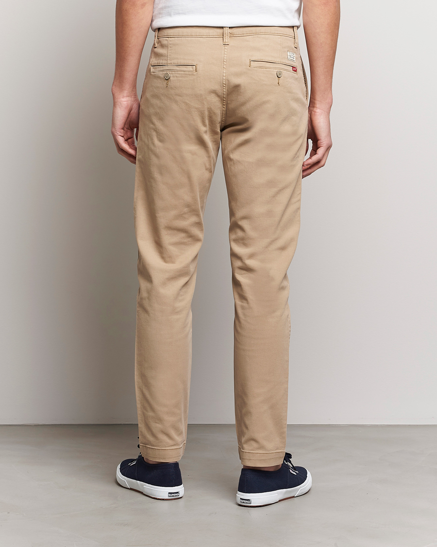 Heren | American Heritage | Levi's | Garment Dyed Stretch Chino Beige