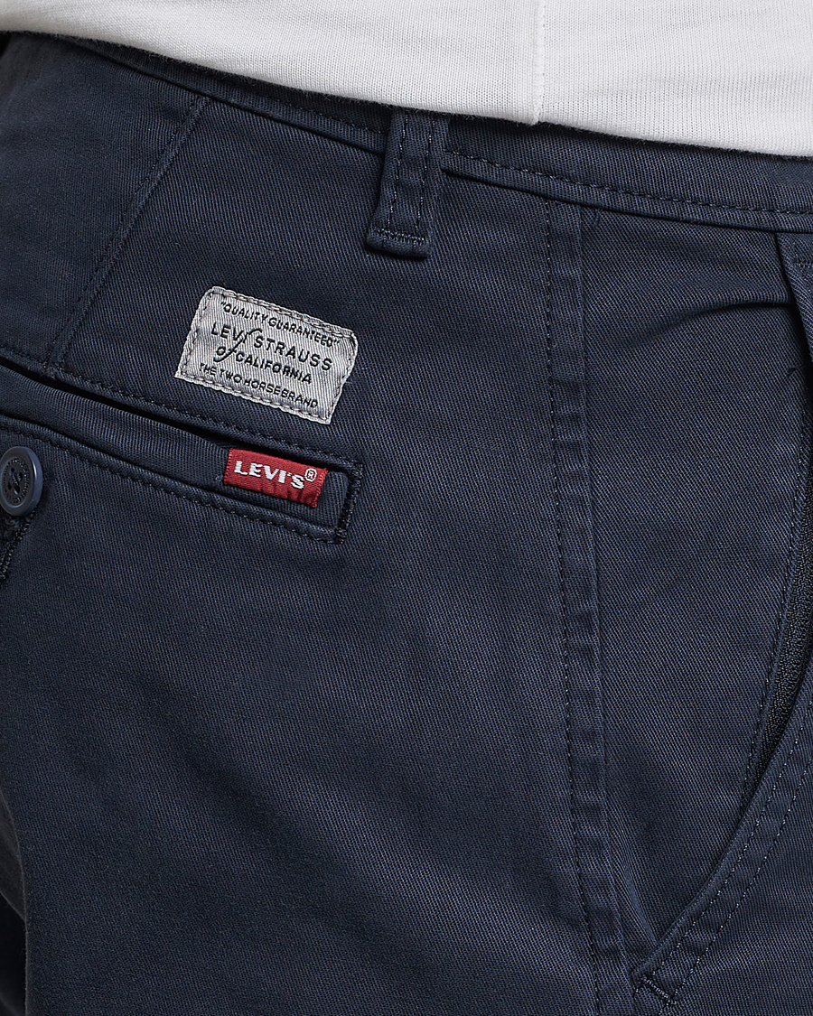 Heren | Broeken | Levi's | Garment Dyed Stretch Chino Baltic Navy