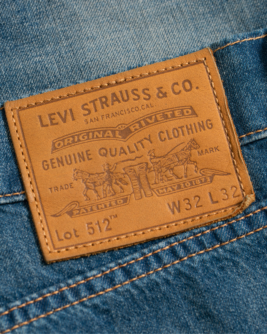 Heren | Jeans | Levi's | 512 Fit Stretch Jeans Cioccolato Cool