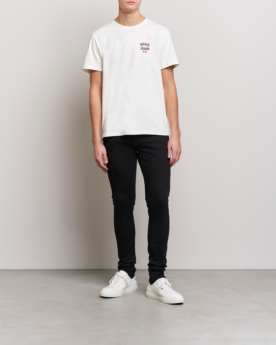 Heren | Jeans | Nudie Jeans | Tight Terry Jeans Ever Black