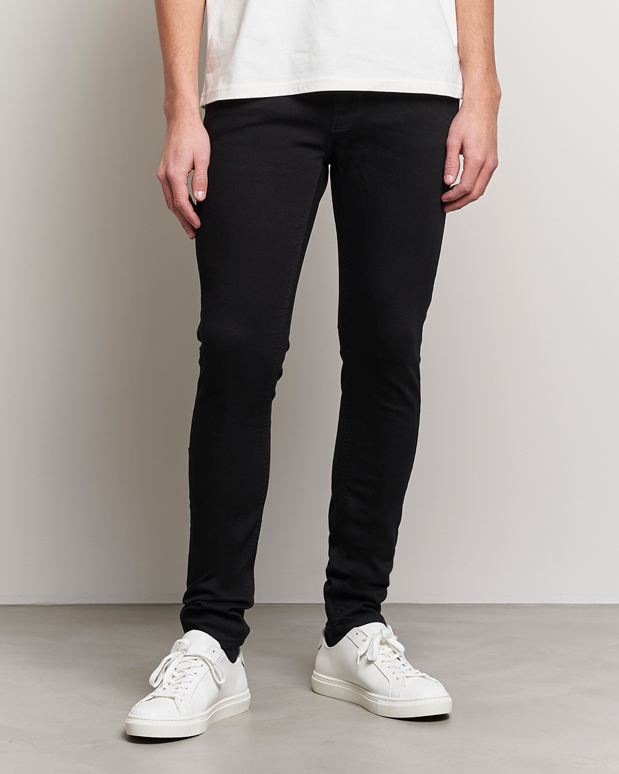 Heren | Jeans | Nudie Jeans | Tight Terry Organic Jeans Ever Black
