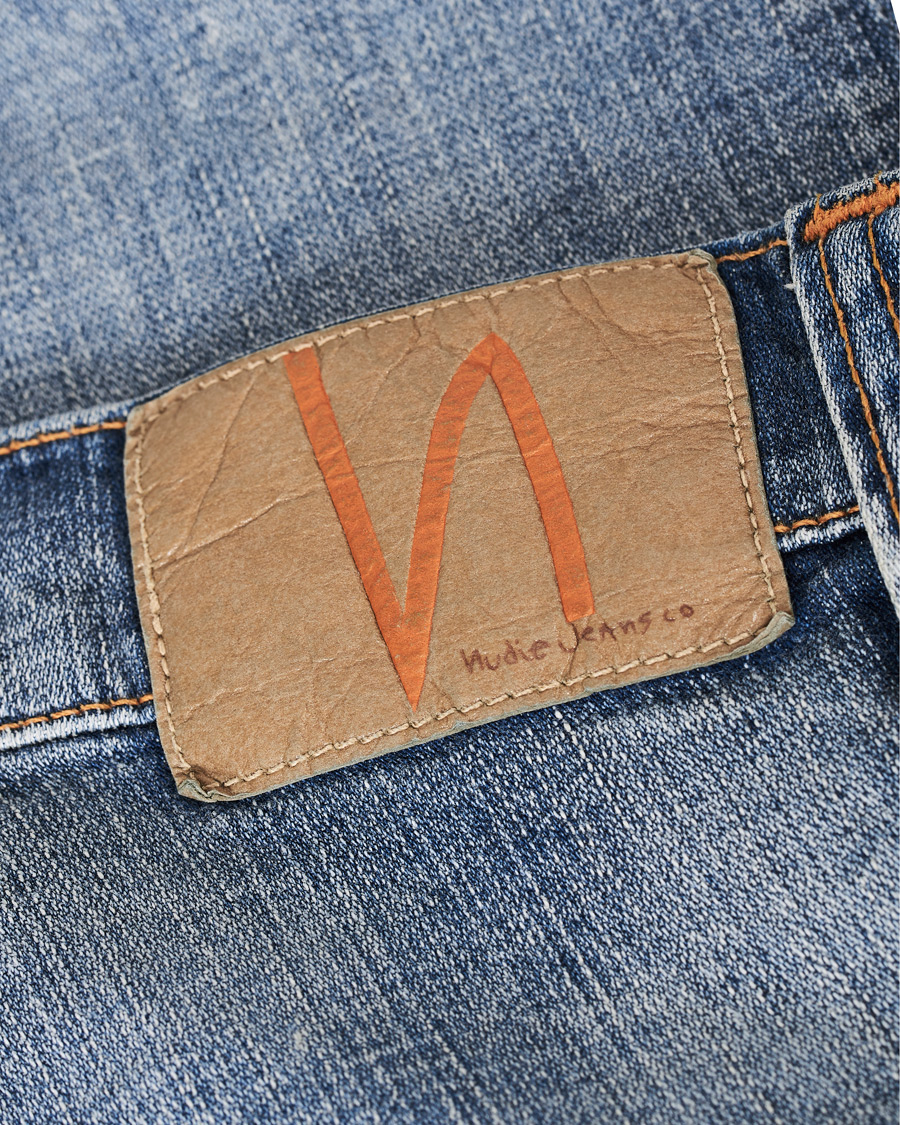 Heren | Jeans | Nudie Jeans | Thin Finn Organic Jeans Broken Sage