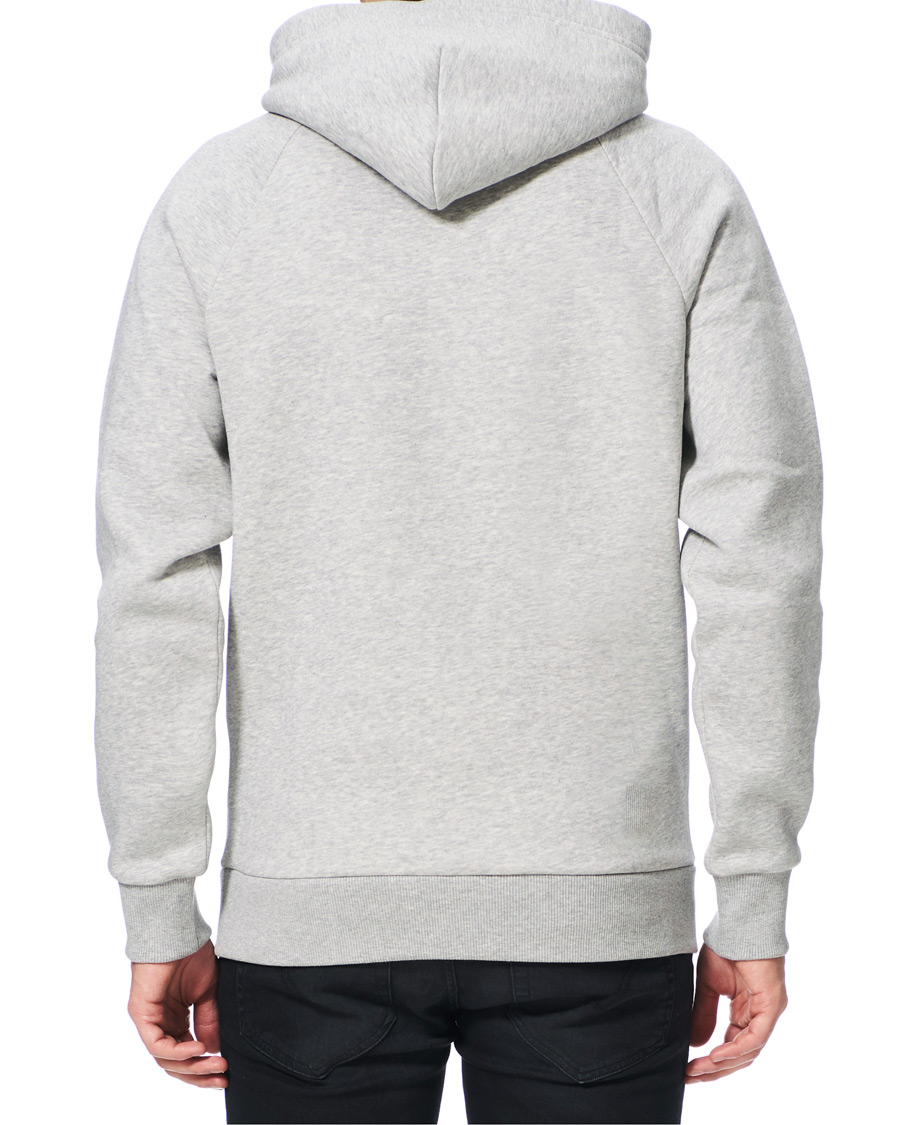Heren | Truien | Peak Performance | Original Logo Hoodie Medium Grey Heather