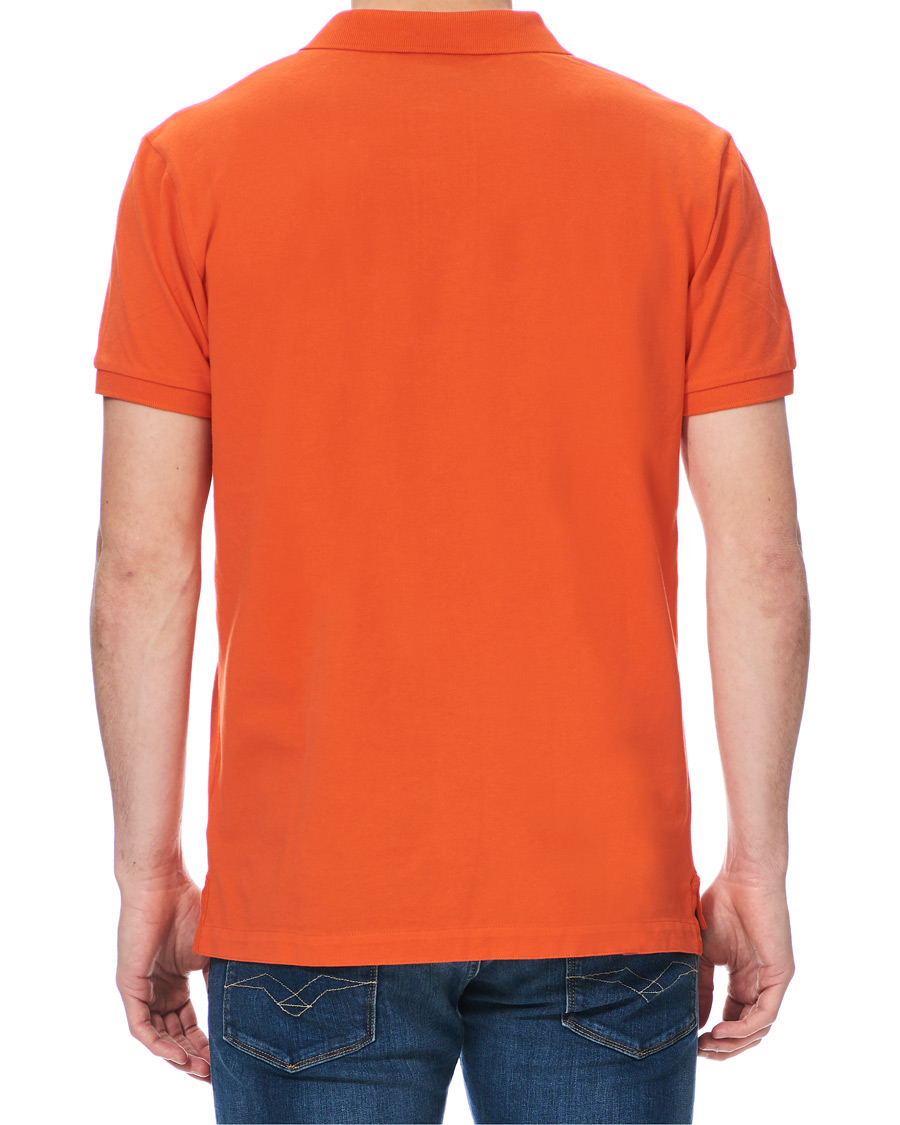 Heren | Polo's | Peak Performance | Original Logo Polo Orange
